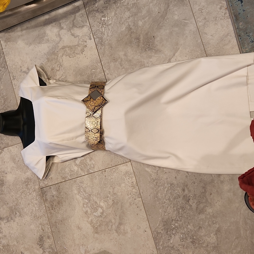 White dress